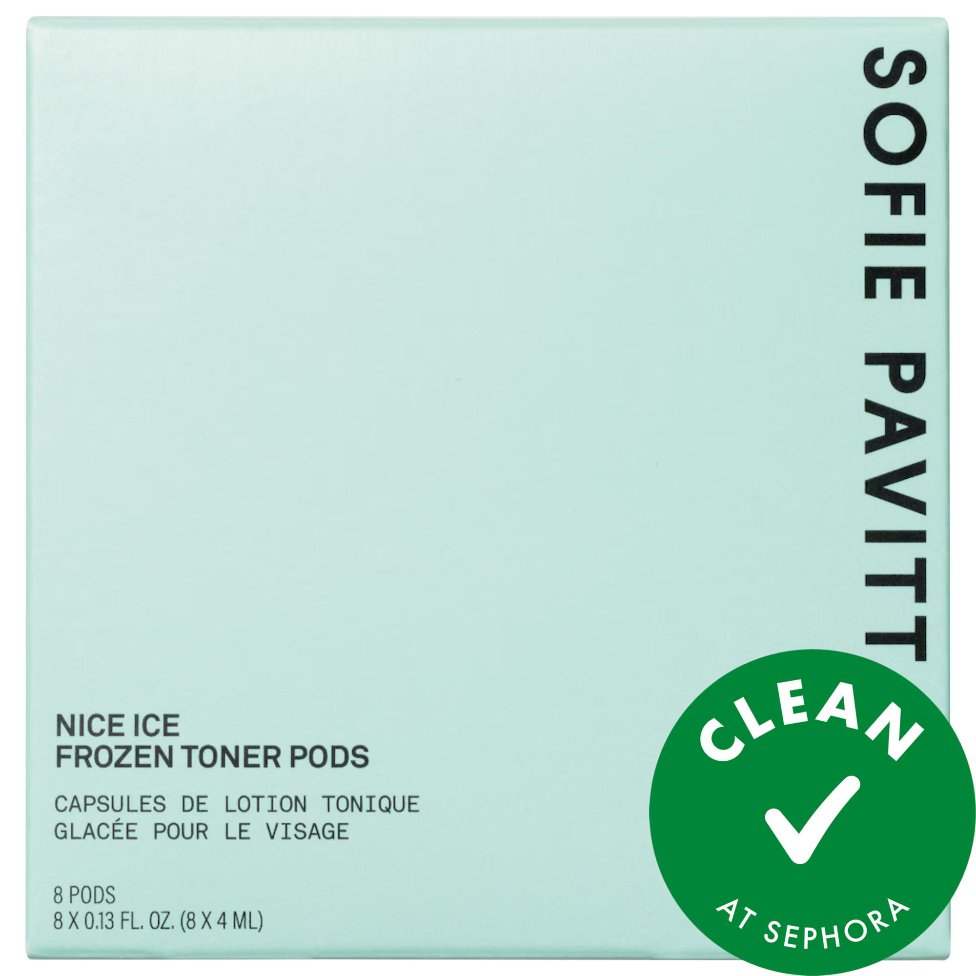 SOFIE PAVITT FACE Nice Ice Frozen Cryo Rescue Treatment to Depuff and Calm Skin 8 pods / pack | Sephora (US)