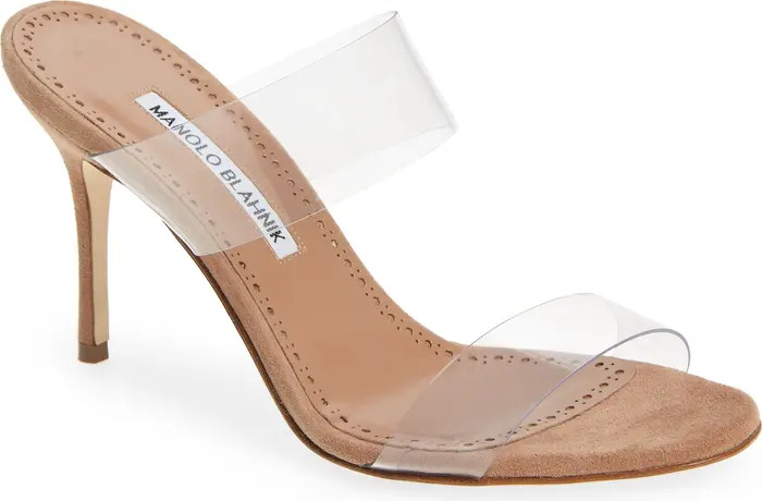 Scolto Clear Double Strap Sandal | Nordstrom