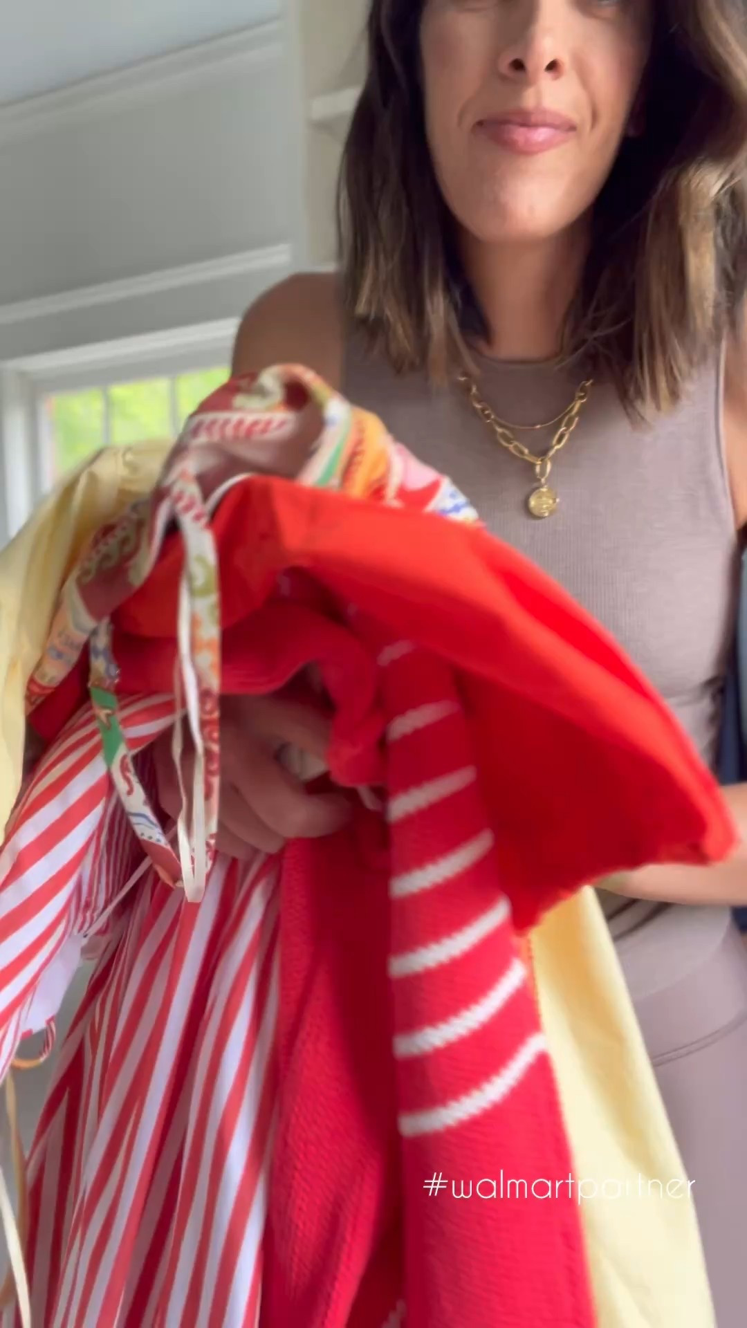 Wearing an x small in all except the tomato eyelet dress! 

@walmartfashion #walmartpartner #walmartfashion 

#LTKWatchNow #LTKStyleTip #LTKFindsUnder50