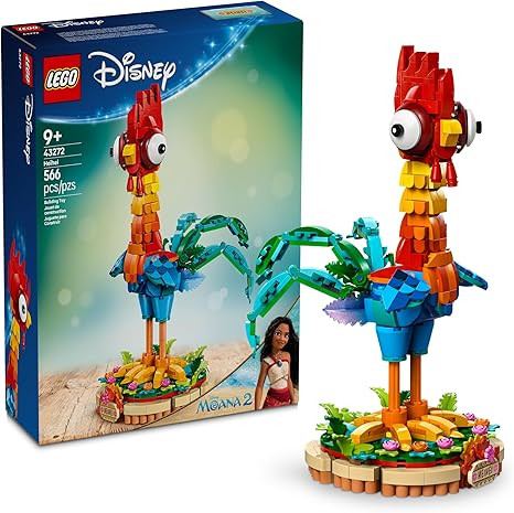 LEGO Disney Moana 2 Heihei - Building Toy for Kids, Girls & Boys, Ages 9+ - Gift for Birthdays - ... | Amazon (US)