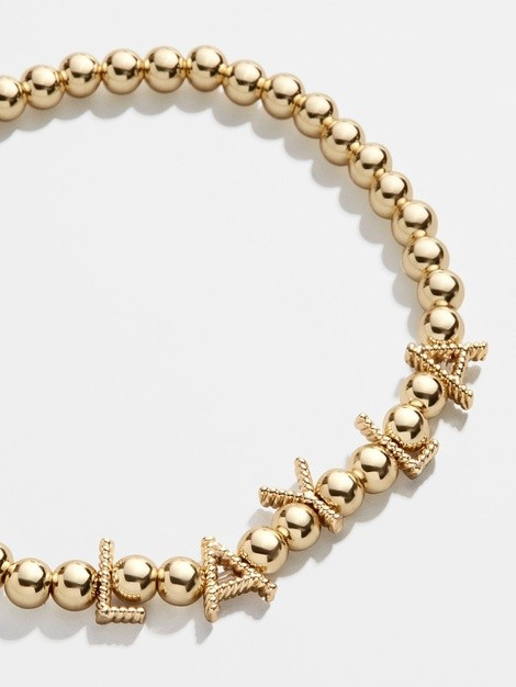 Custom Gold Twist Pisa Bracelet | BaubleBar (US)