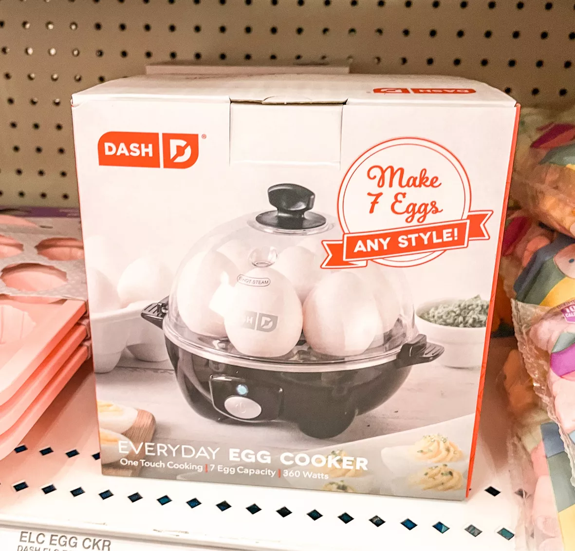 Dash 3-in-1 Everyday 7-egg Cooker With Omelet Maker And Poaching