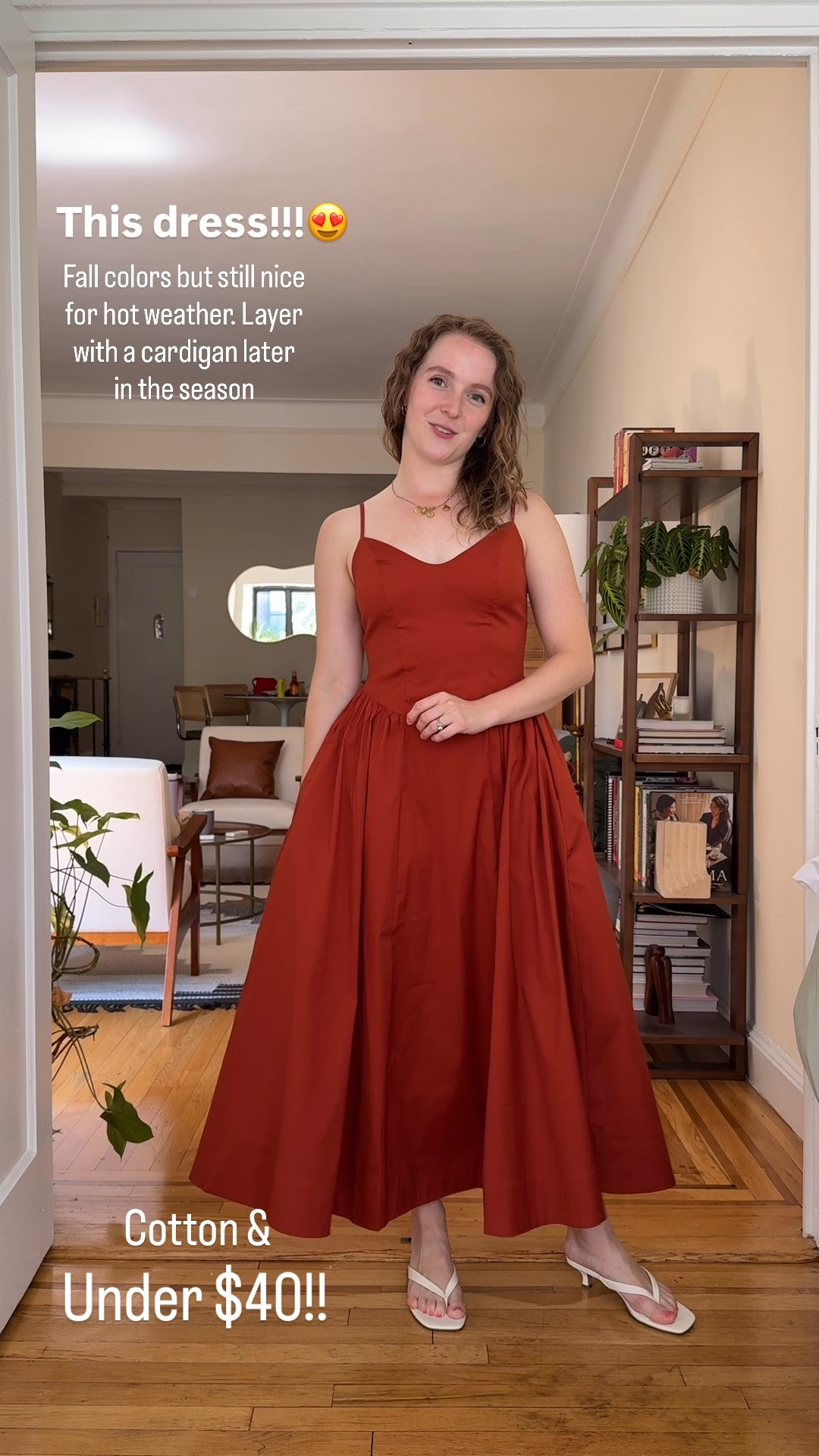 The most beautiful dress for fall dates and wedding guest this season! Under $35!! Wearing xs. Adjustable straps and pockets. #amazondress #weddingguest

#LTKSaleAlert #LTKWedding