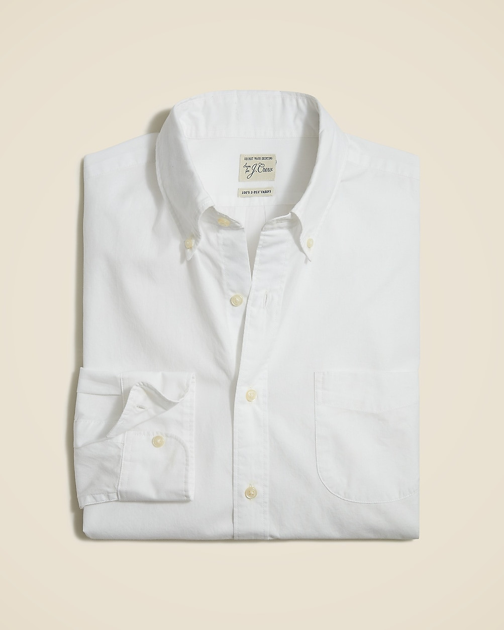 Secret Wash cotton poplin shirt | J. Crew US