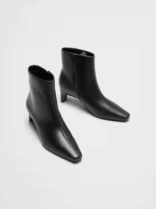 Vegan Leather Dress Bootie | Banana Republic Factory