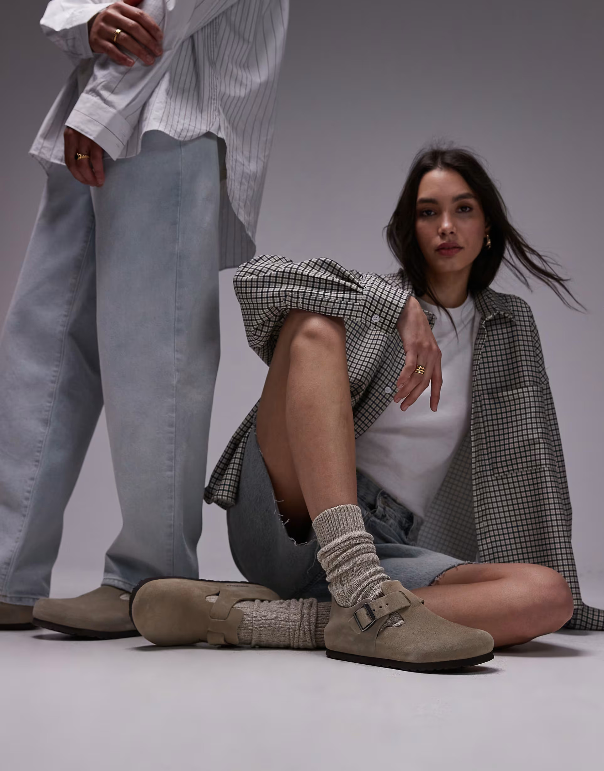 Birkenstock Unisex London shoes taupe | ASOS (Global)