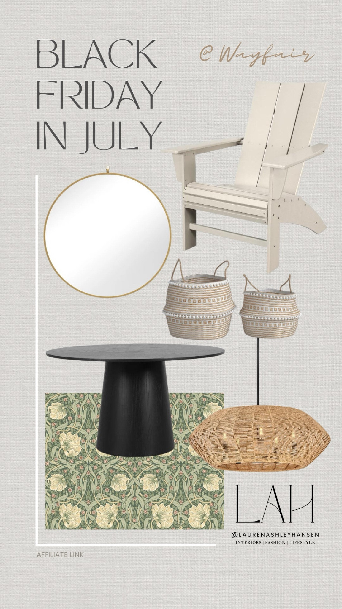 Black Friday in July is happening over @wayfair where you can shop deals up to 80% off with free shipping sitewide 7/26-7/29! #WayfairPartner Now is the perfect time to add those items to your cart!!

#wayfair


#LTKFindsUnder100 #LTKHome #LTKSaleAlert