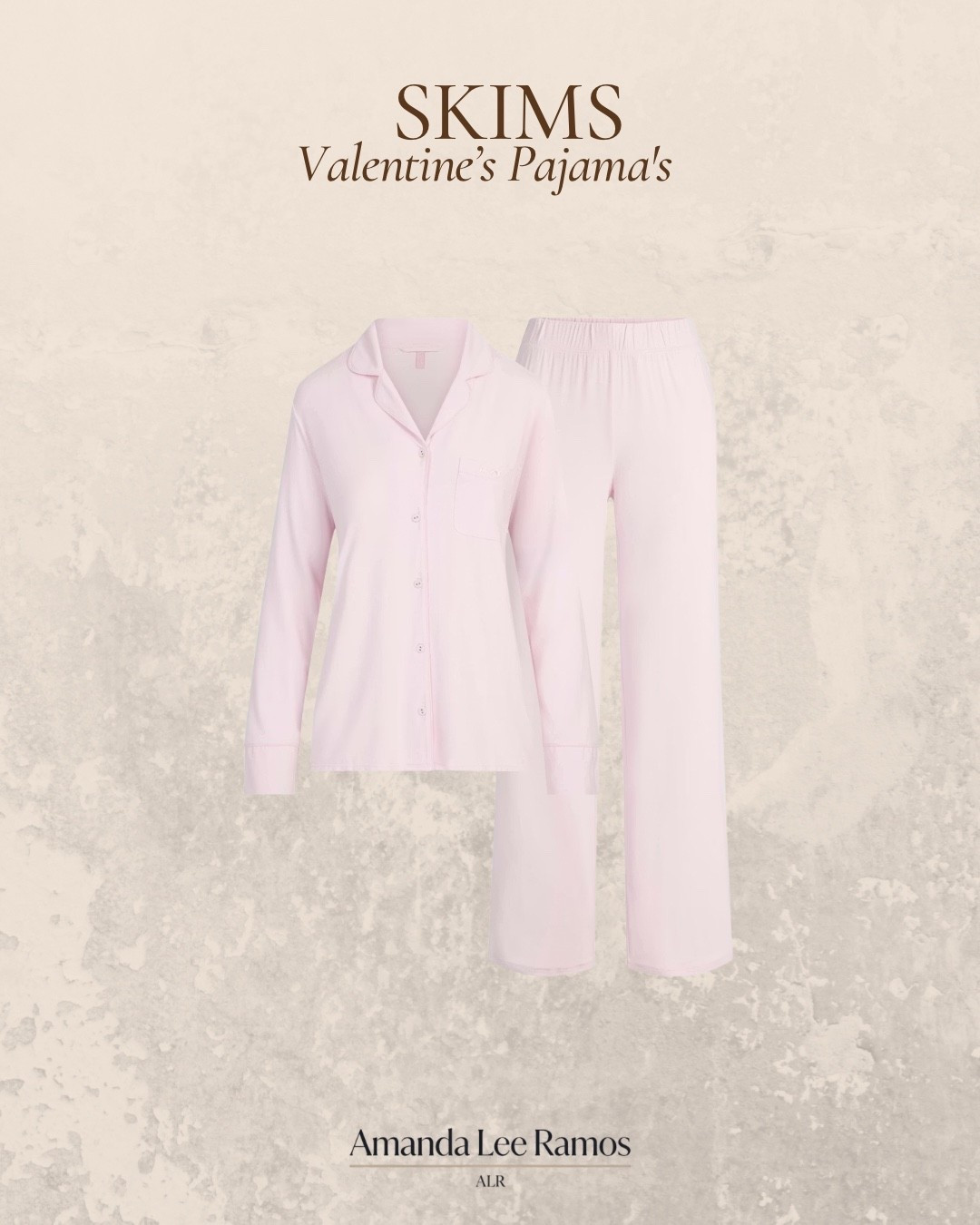 Lovvvve these new SKIMS pajamas for Valentine's 💝 such a cute baby pink!  Tried them on and they are so good.  The fit and color are perfection 👌🏻 tts medium 

Valentine's Day, valentines present

#LTKSeasonal #LTKValentine