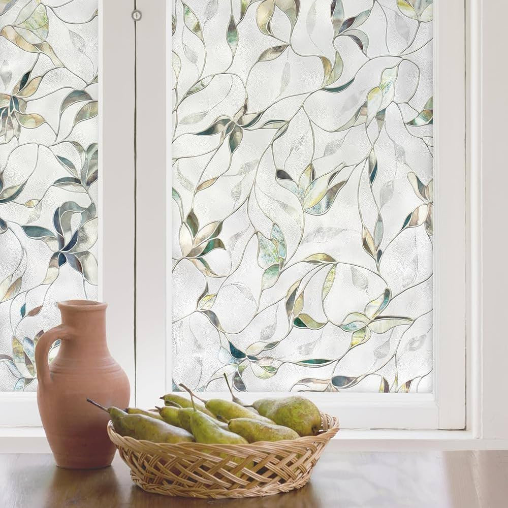 Artscape Flight | Privacy Window Film with Vibrant Colored Pattern | Non-Adhesive & UV Protection... | Amazon (US)