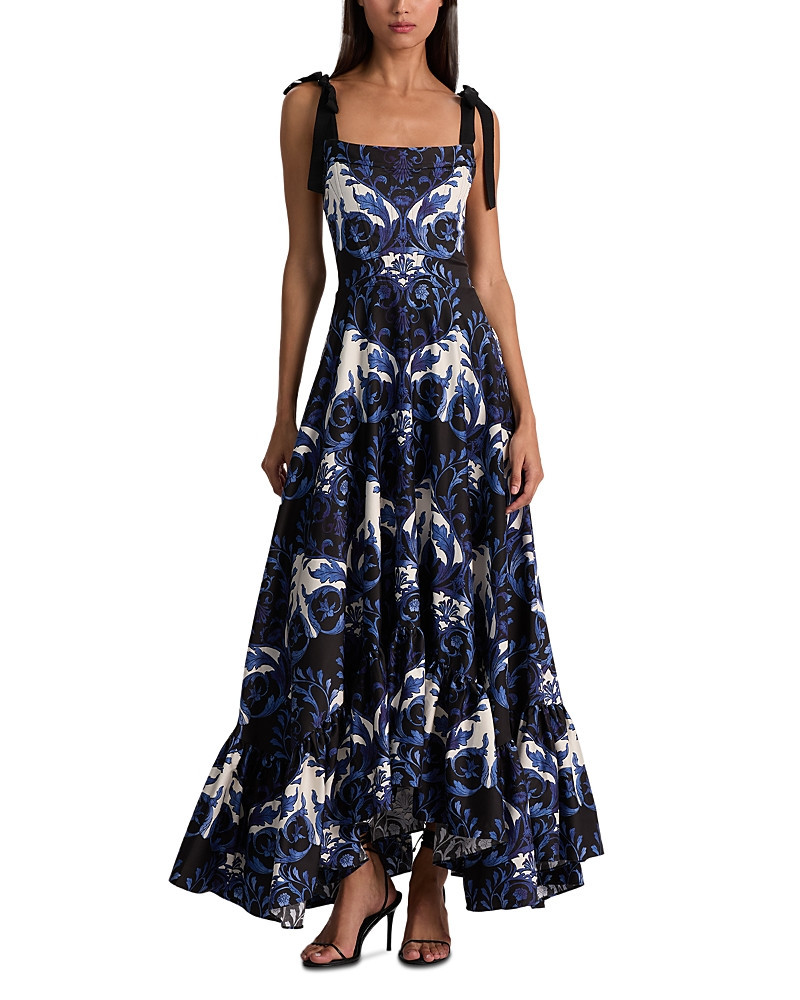 Alice and Olivia Rosalee Tie Strap Bustier Maxi Dress | Bloomingdale's (US)