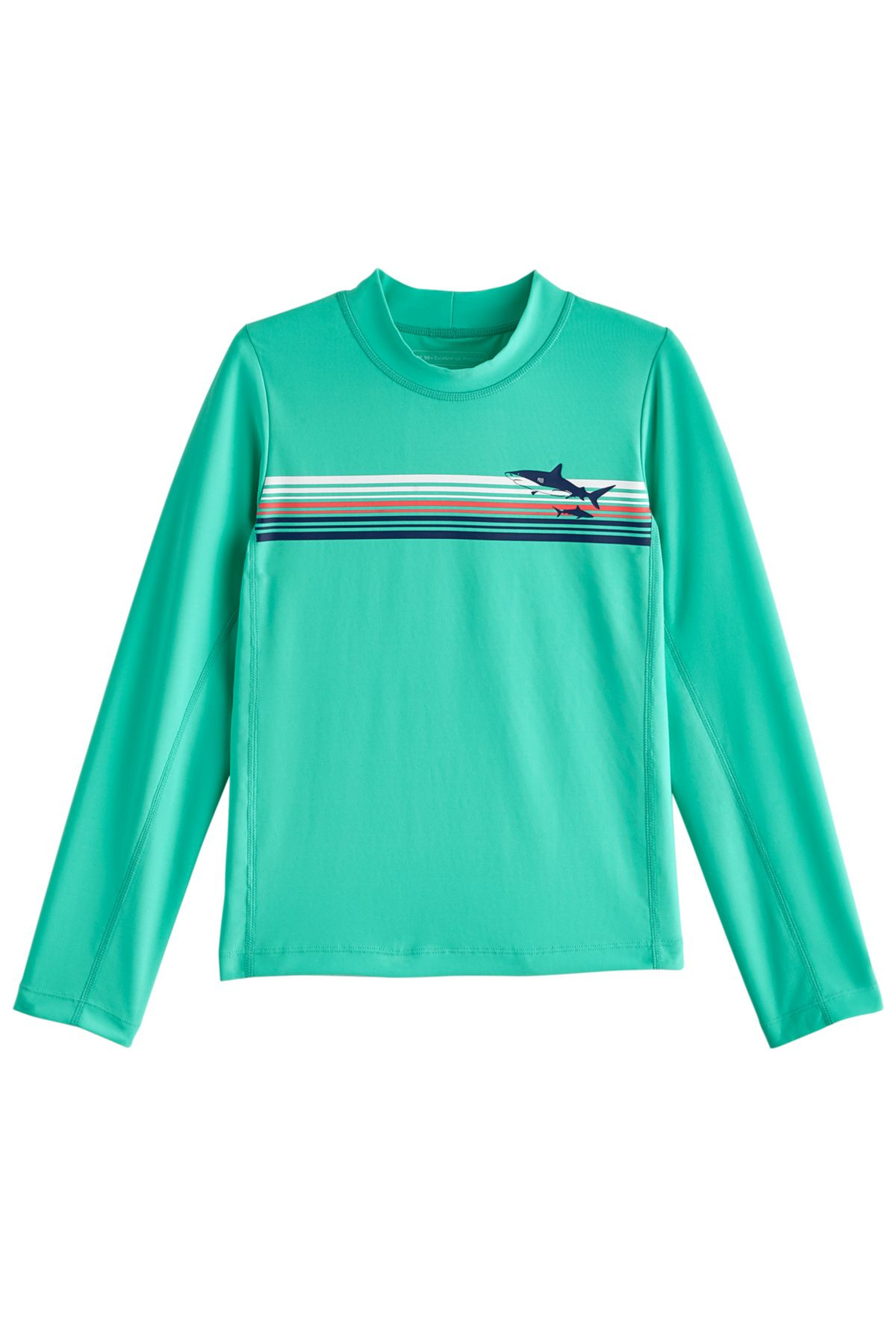 Boy's Sandshark Long Sleeve Surf Shirt UPF 50+ | Coolibar