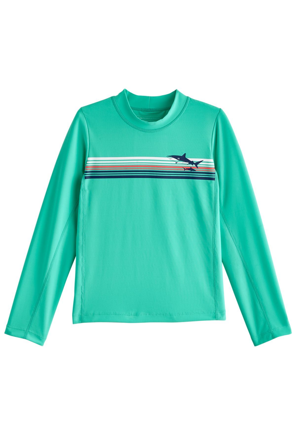 Boy's Sandshark Long Sleeve Surf Shirt UPF 50+ | Coolibar