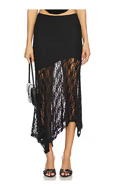 MORE TO COME Ronah Maxi Skirt in Black from Revolve.com | Revolve Clothing (Global)