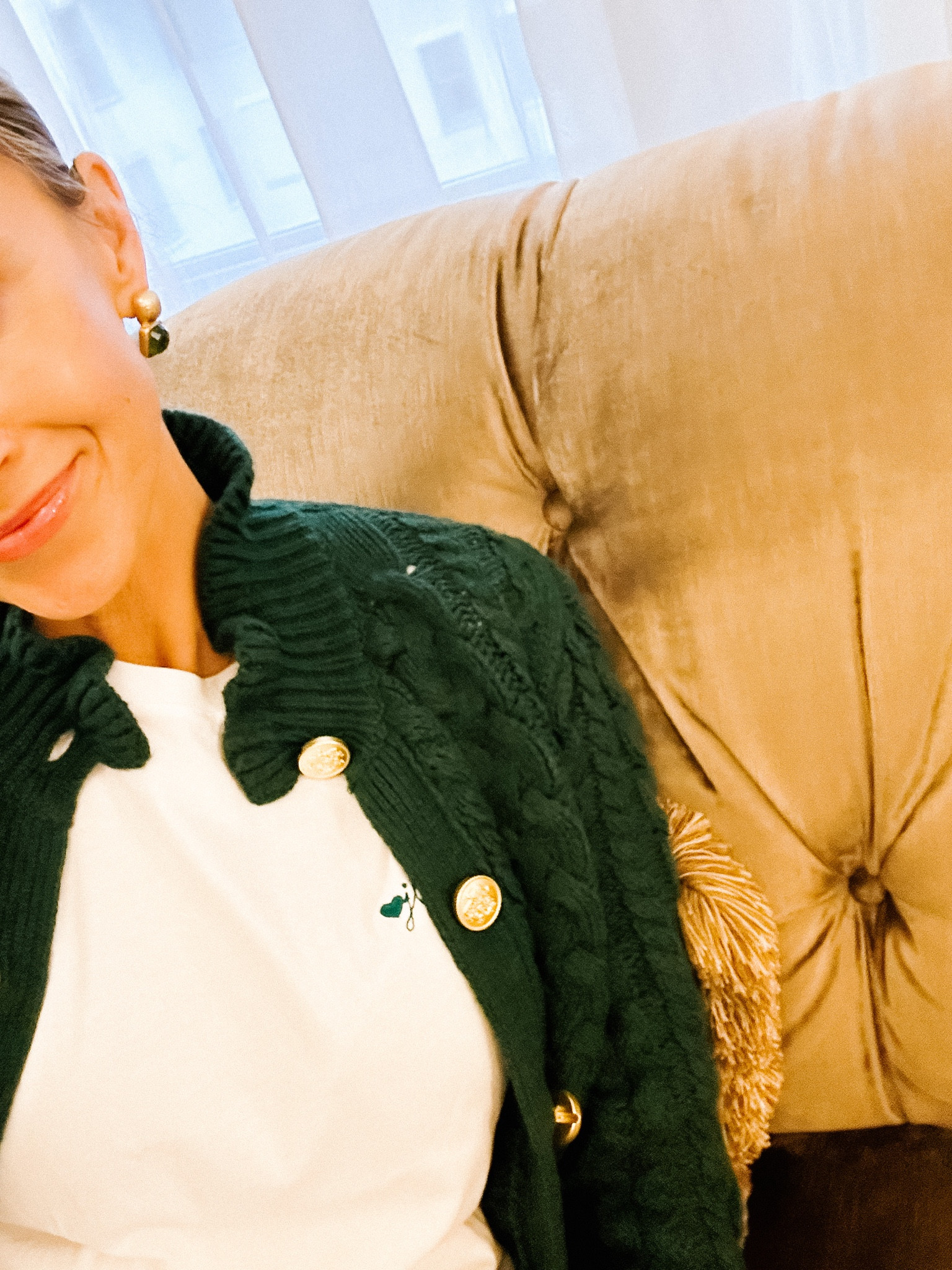 Ruffled j crew sweater 

#LTKover40 #LTKstyletip #LTKSeasonal