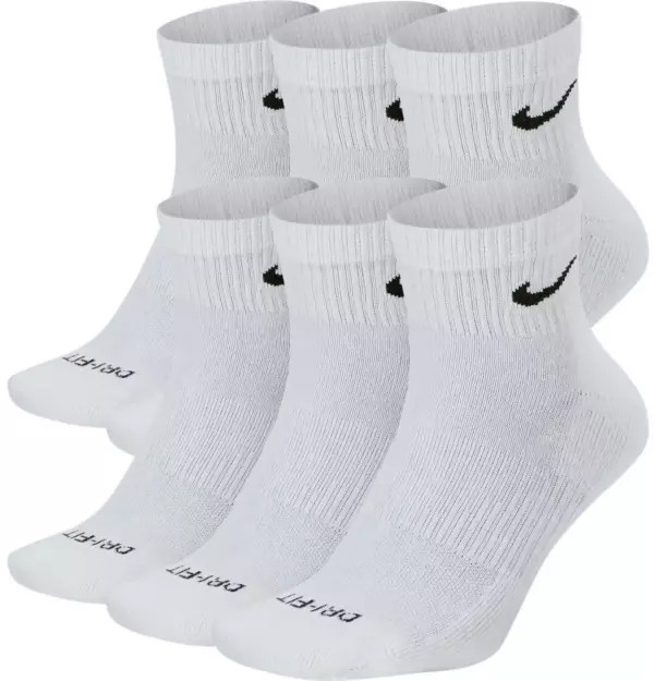Nike Dri-FIT Everyday Plus Cushioned Training Ankle Socks - 6 Pack | Dick's Sporting Goods