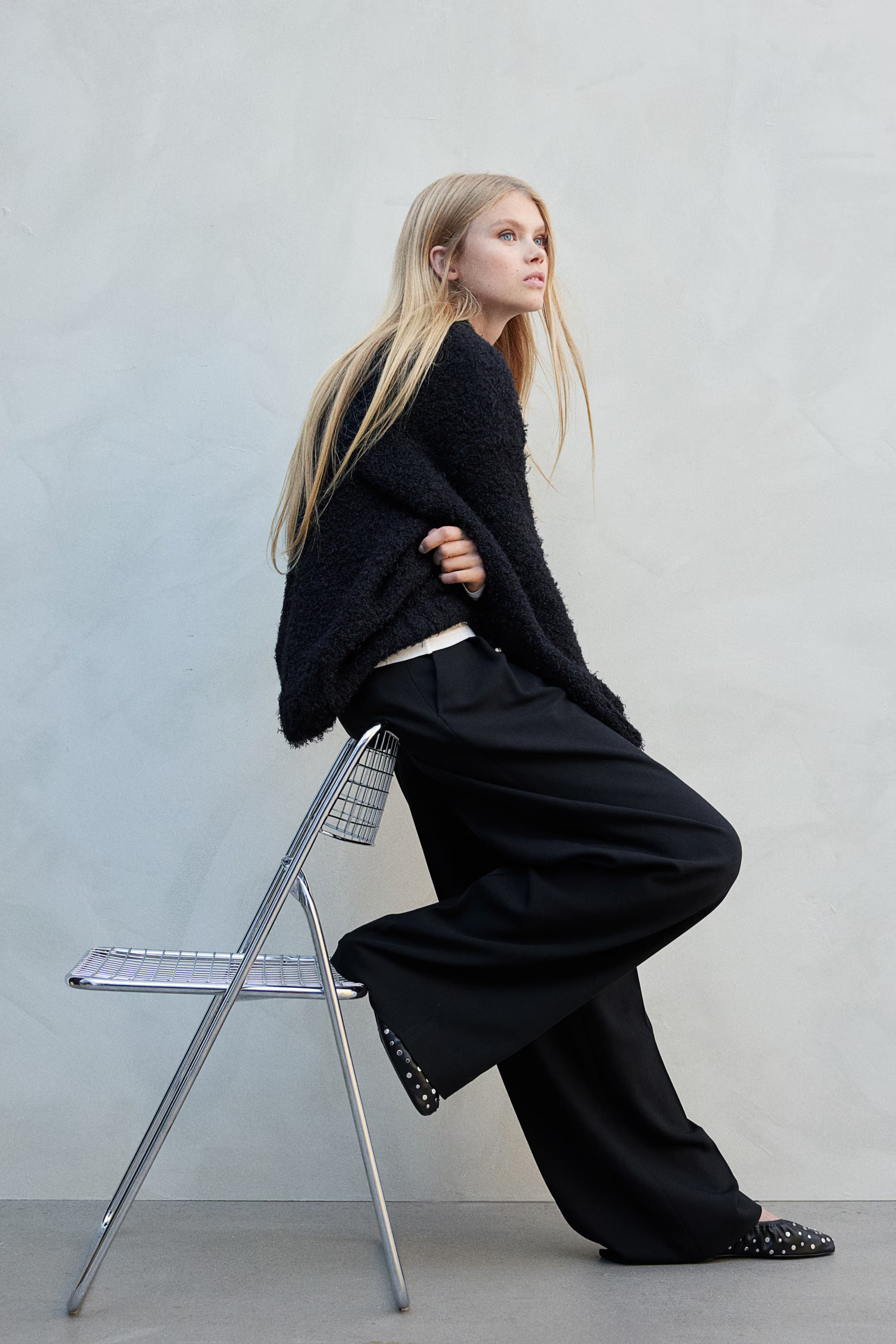 Fluffy-knit jumper | H&M (UK, MY, IN, SG, PH, TW, HK)