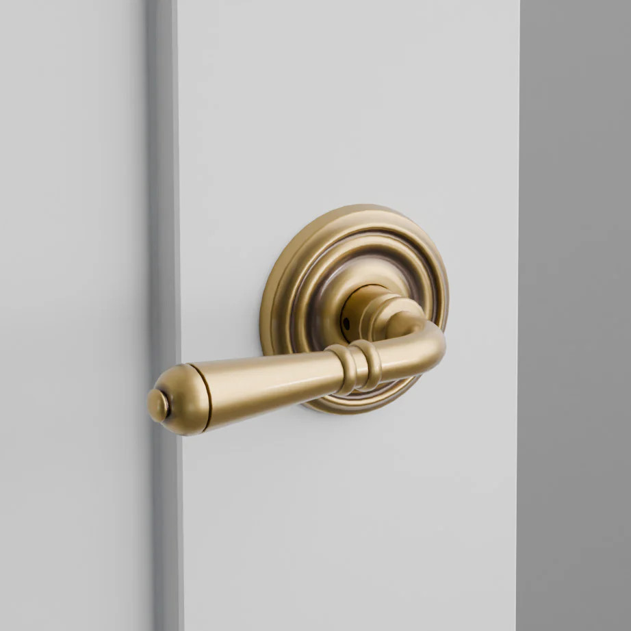 Turino Door Lever on Regular Rosette | San Diego Hardware