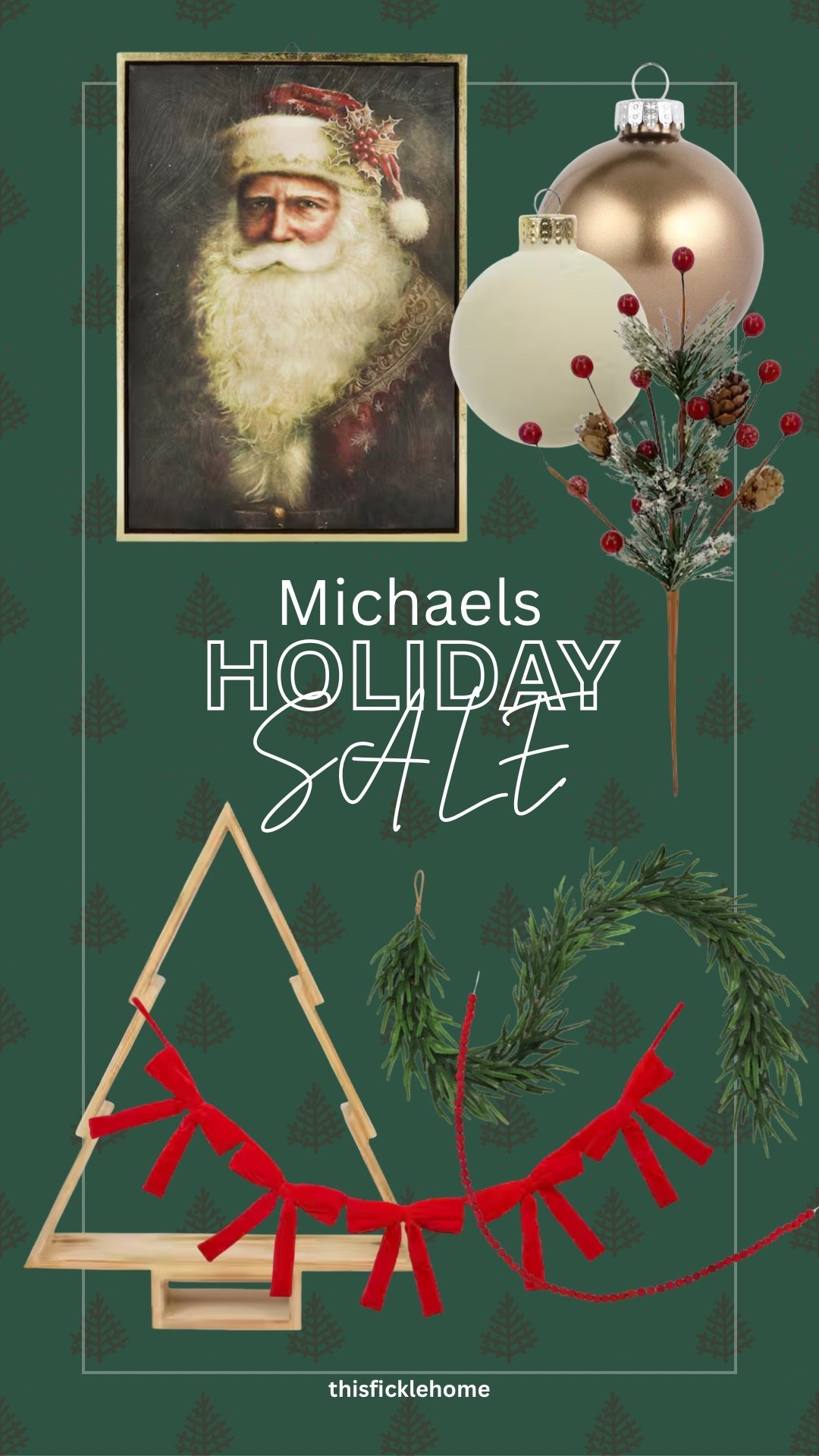 Holiday home decor on sale at Michaels!

Christmas garland
Christmas bow garland
Santa artwork
Flocked Christmas ornament 
Glass ball ornaments



#LTKSaleAlert #LTKHoliday #LTKHome