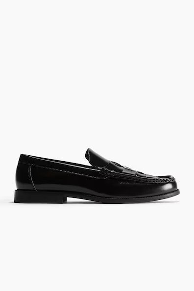 H & M - Braided Loafers - Black | H&M (US + CA)