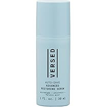 Versed Auto-Save Advanced Restoring Face Serum - Natural Microalgae Helps Firm and Lift Tired Skin - | Amazon (US)