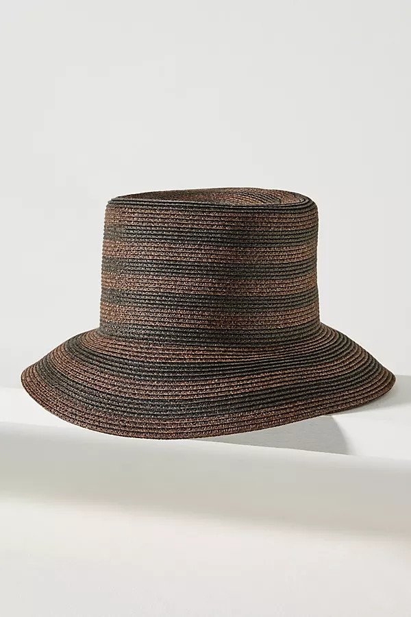 Nova Braided Straw Bucket Hat | Anthropologie (US)