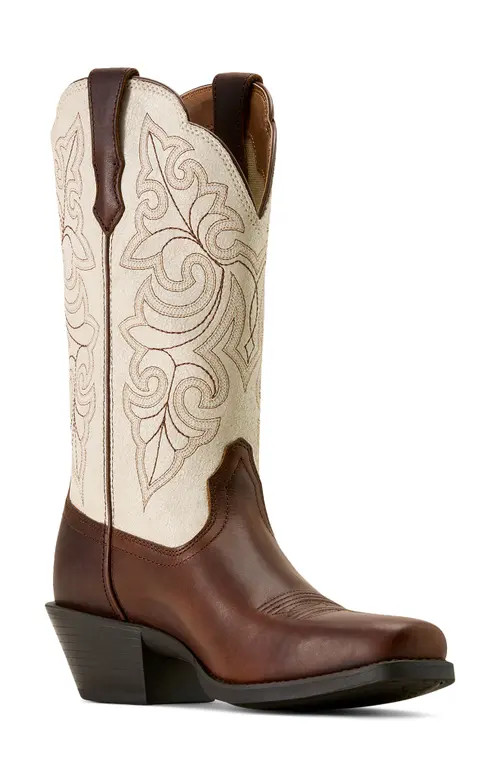 Ariat Round Up Square Toe Western Boot in Vintage Caramel at Nordstrom, Size 11 | Nordstrom