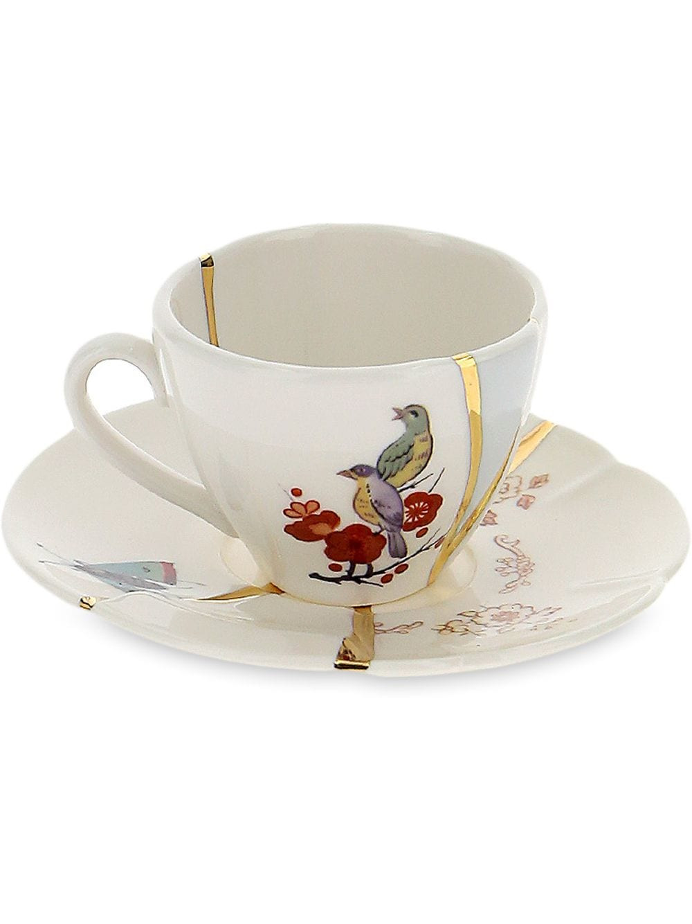 Seletti crack detail coffee cup - White | Farfetch Global