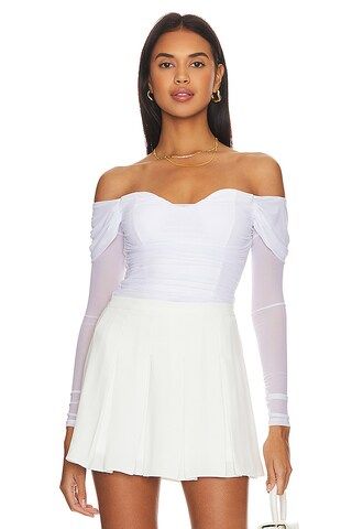 MAJORELLE Constance Top in White from Revolve.com | Revolve Clothing (Global)