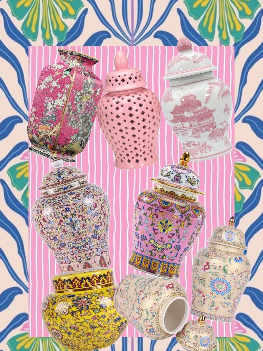 favorite ginger jars! #grandmillennialdecor #preppydecor

#LTKFindsUnder50 #LTKGiftGuide #LTKHome