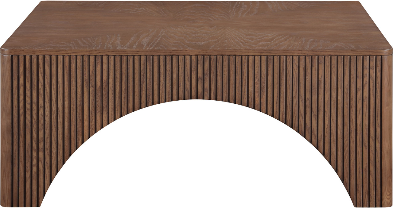 Eloise Oak Veneer Coffee Table In Brown | 1stopbedrooms
