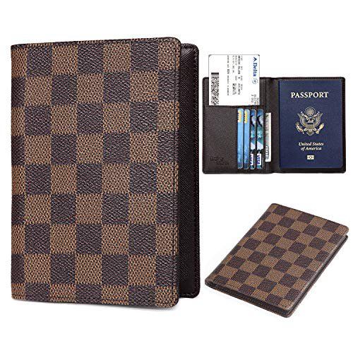 Daisy Rose Luxury Passport Holder Cover Case | PU Vegan Leather RFID Travel Organizer Card Holder... | Walmart (US)