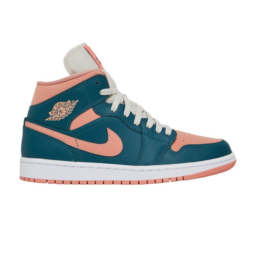 Wmns Air Jordan 1 Mid 'Dark Teal Green' | Women's Size 7 | GOAT