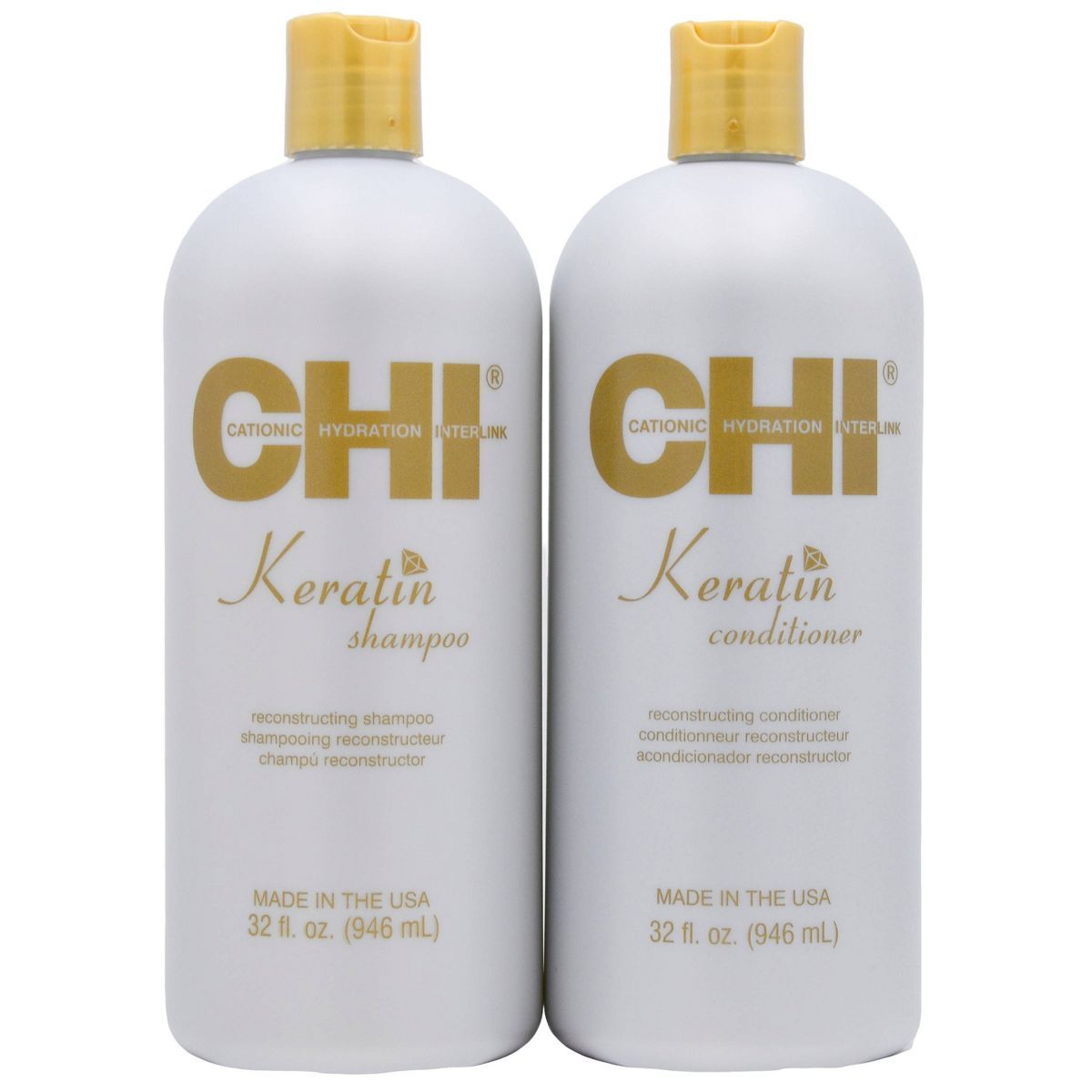 CHI Keratin Shampoo Conditioner - 64 fl oz/2pc | Target