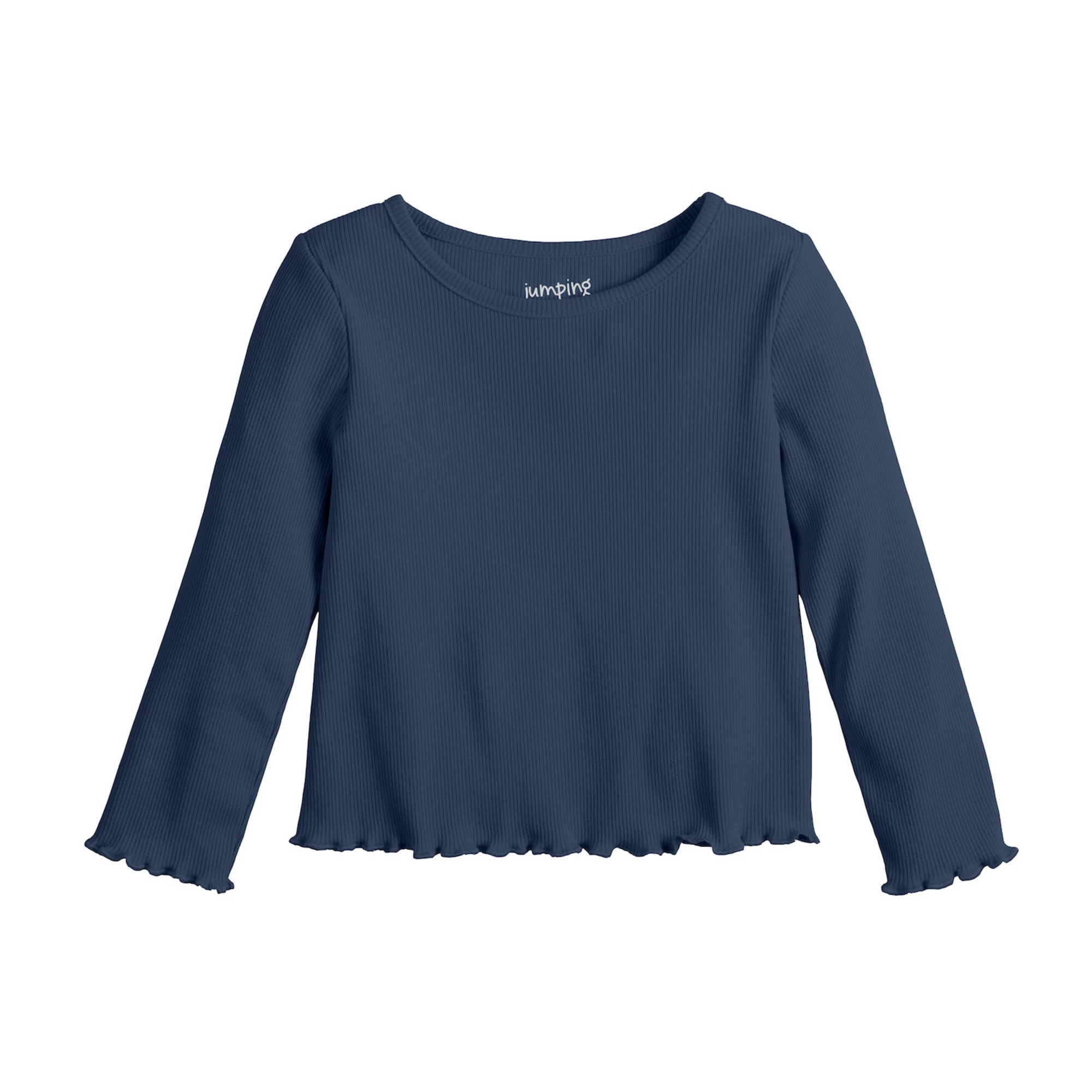 Baby & Toddler Girl Jumping Beans® Long Sleeve Rib Tee | Kohl's