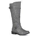 Journee Collection Women's Harley Boot - Brown - Size 6 1/2 | HSN