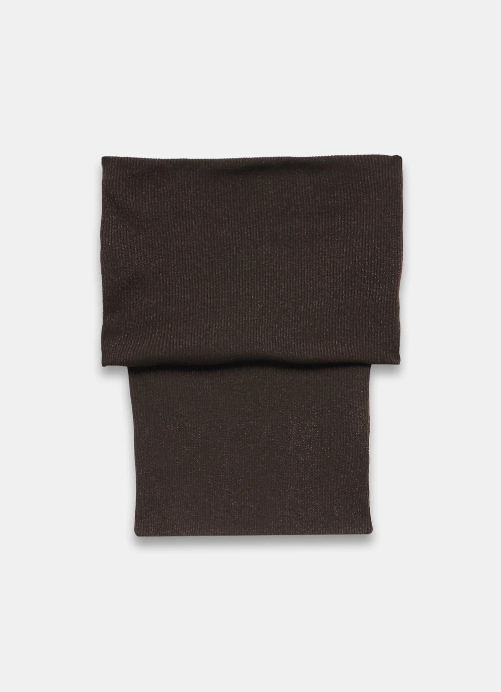 Brown Metallic Bardot Top | Mint Velvet