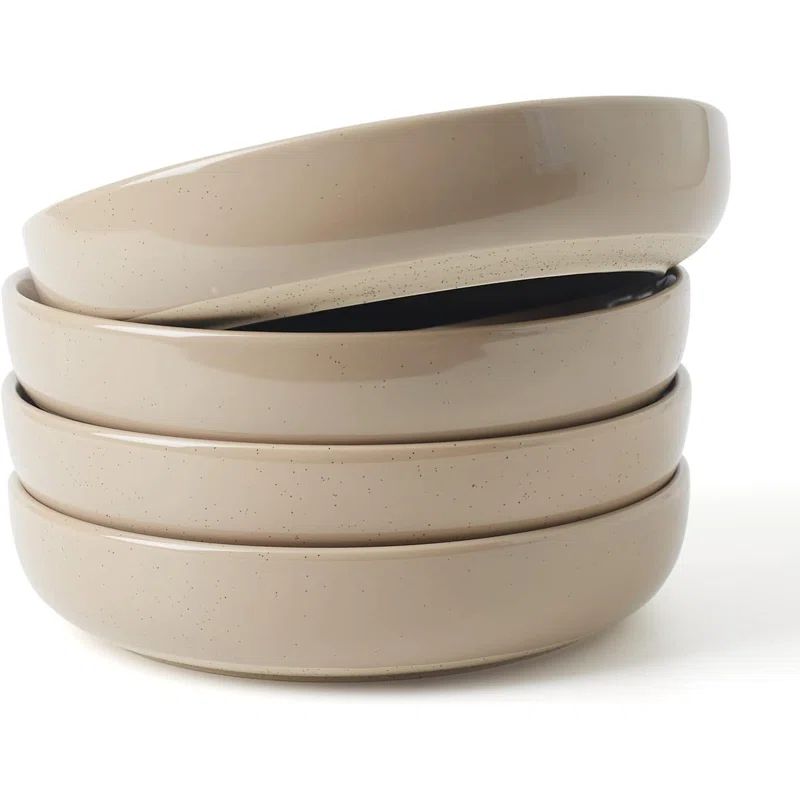 33oz Stoneware Pasta Bowl (Set of 4) | Wayfair North America