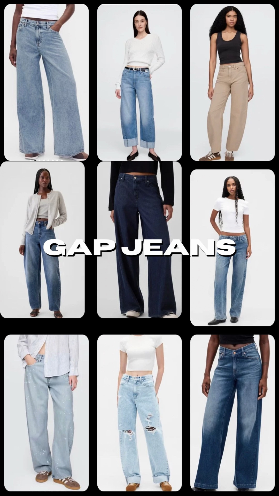 “Adding these GAP jeans to my favorites because a good pair of denim never goes out of style 💙 Wide-leg, vintage wash, and easy everyday fits — shop them all on my LTK!”

#LTKDenim #GapJeans #GapFinds #LTKStyle #DenimLover #WardrobeEssentials #LTKFashion #EverydayStyle #ClassicDenim #FallWardrobe #OOTDInspo #ShopLTK #FashionFinds
