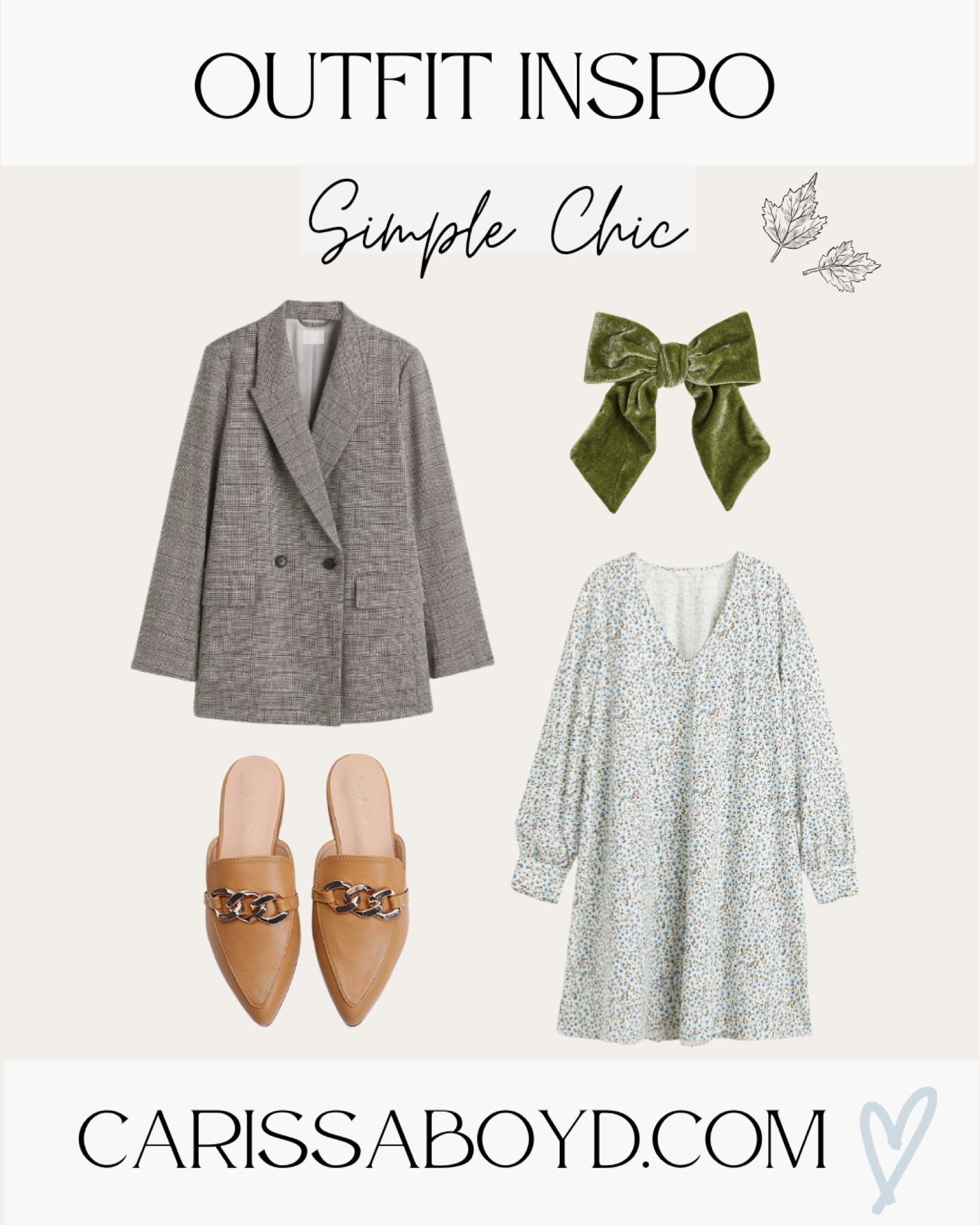 a great day to evening look! this plaid blazer pairs great with this floral dress 🍂

ltk fall, plaid blazer, oversized blazer, fall blazer, neutral top, ruffle top, white blouse, blouse, loafers, chunky loafers, fall shoes, everyday, everyday style, everyday look, day to evening 

#LTKU #LTKstyletip #LTKSeasonal