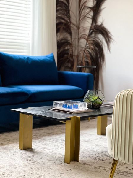 Formal Living, functional living room, functional space, blue sofa, cb2 coffee table, Amazon find, sheer curtain, Amazon curtains, pampas grass, Wayfair rug 

#LTKfamily #LTKhome #LTKstyletip