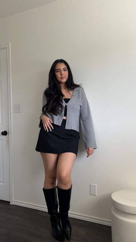 I love all things Abercrombie & Fitch. This is a full fit from them and it’s so cute and easy to wear. Their black mini skirt is my new closet staple and I wear it CONSTANTLY  

#LTKstyletip #LTKVideo #LTKmidsize