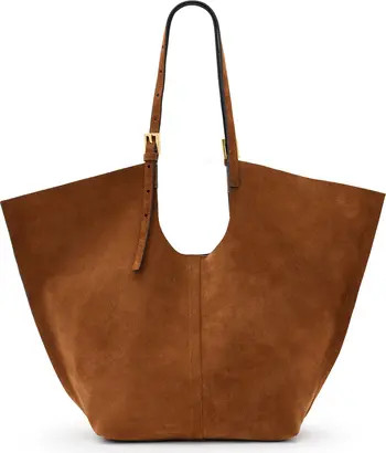 AllSaints Ara East West Suede Tote | Nordstrom | Nordstrom