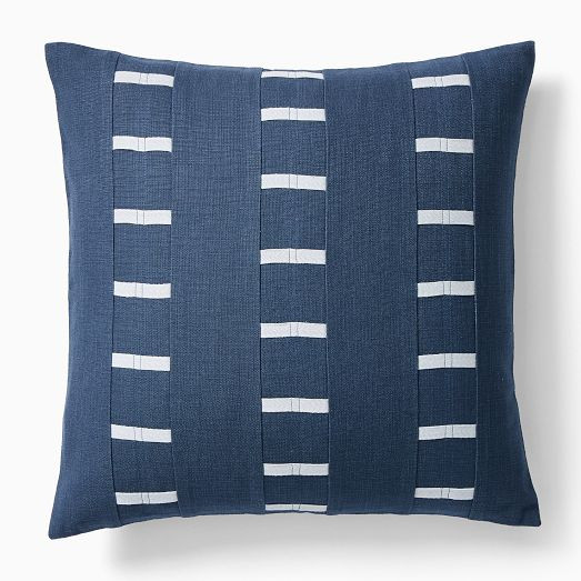 Blocked Taping Pillow Cover | West Elm (US)