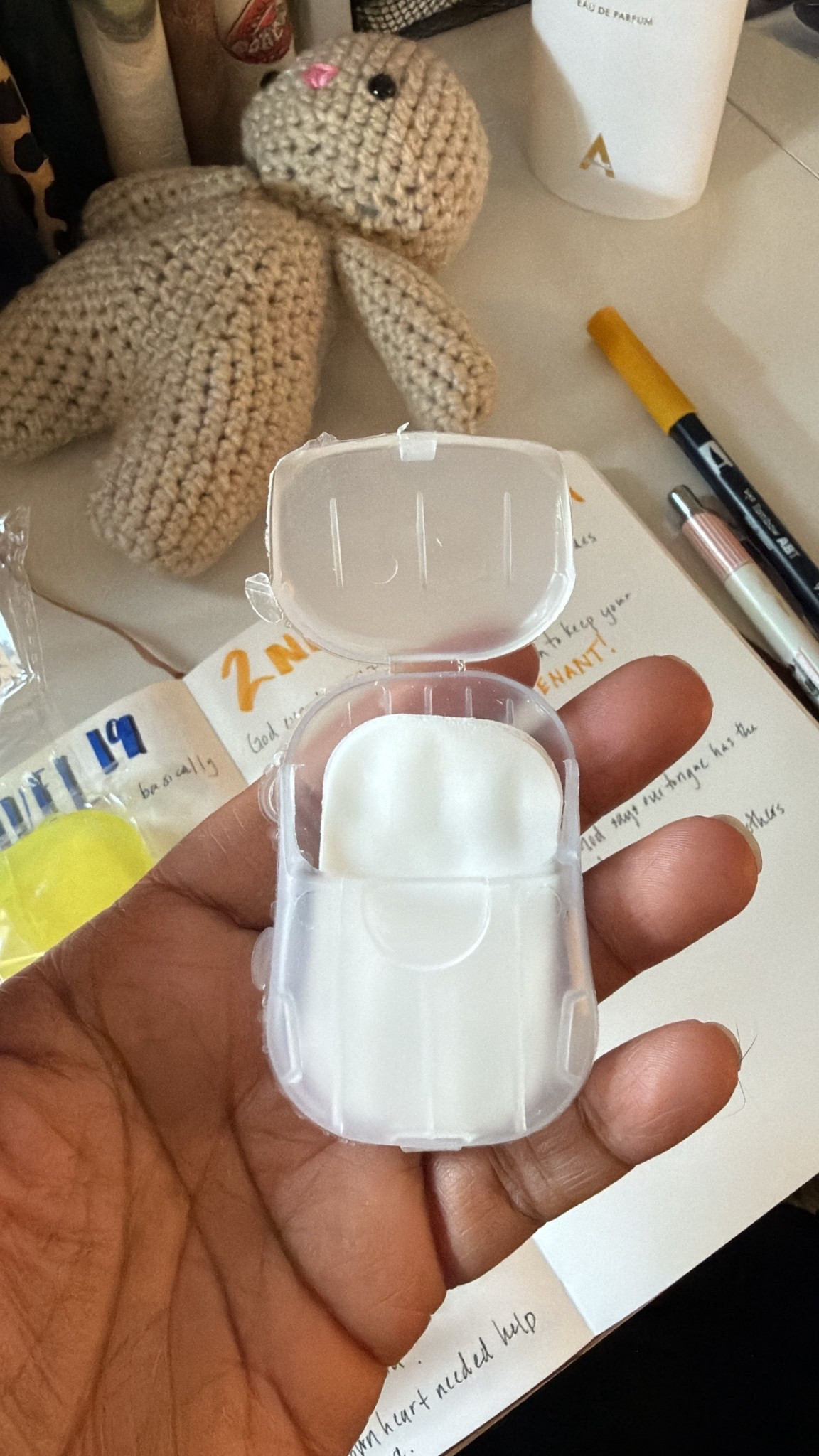 Portable hand soap sheets! A new must have in my purse !

#LTKTravel #LTKselfcare #LTKmomlife