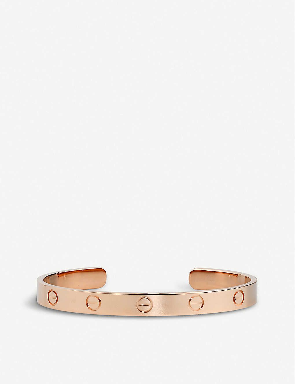 LOVE 18ct rose-gold bracelet | Selfridges