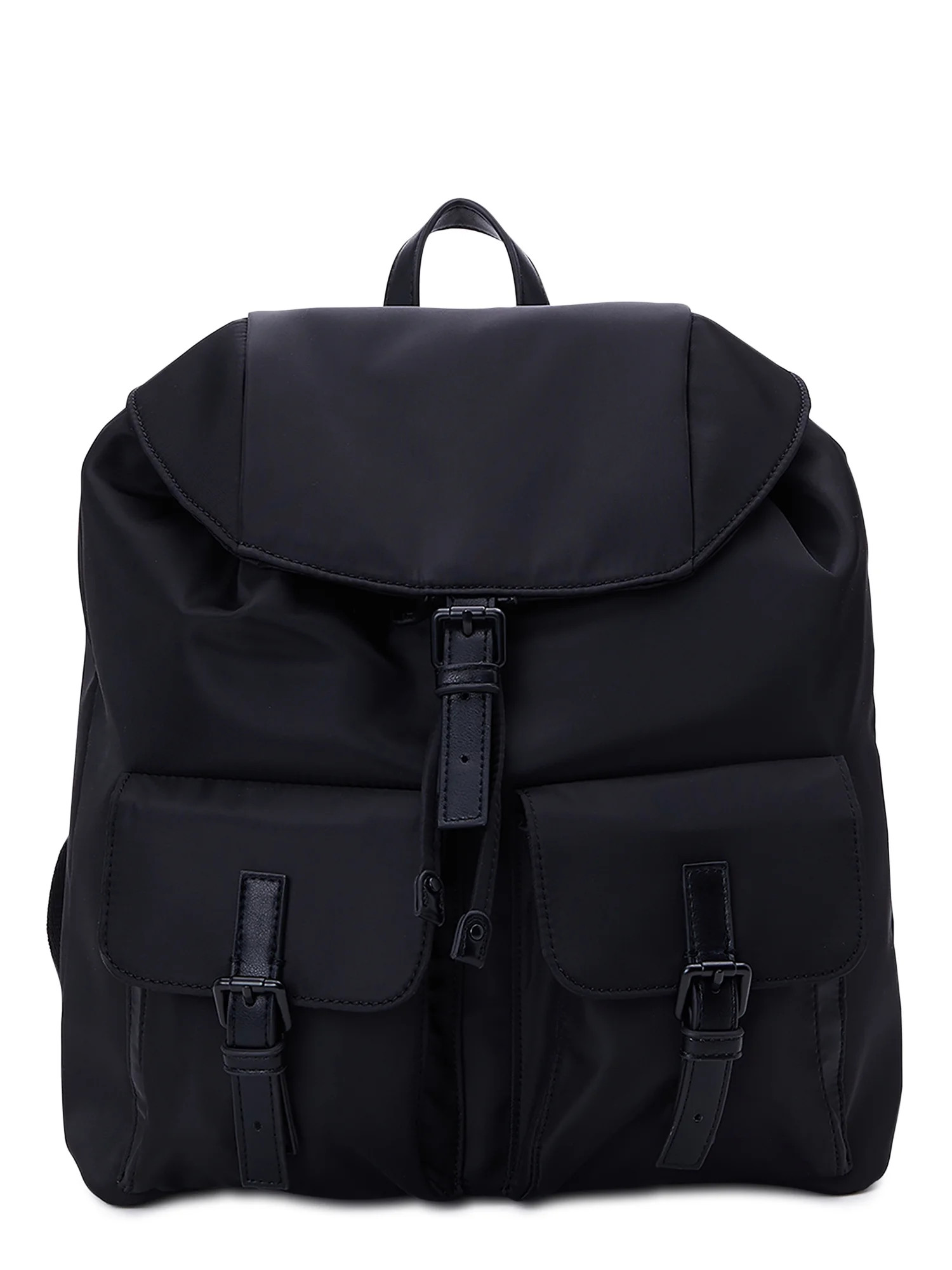Time and Tru Women's Vanessa Backpack, Black - Walmart.com | Walmart (US)