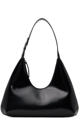 BY FAR - Black Amber Shoulder Bag | SSENSE