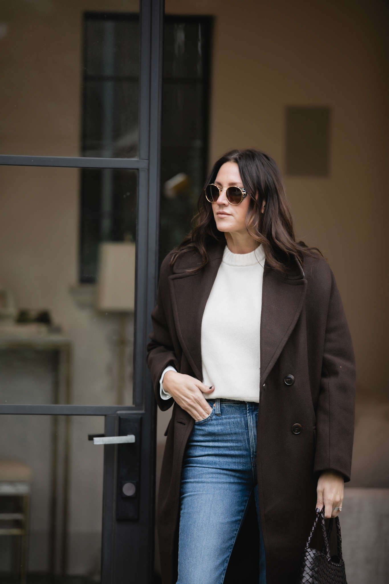 Choc brown Madewell coat 20% off

#LTKstyletip #LTKxMadewell #LTKover40
