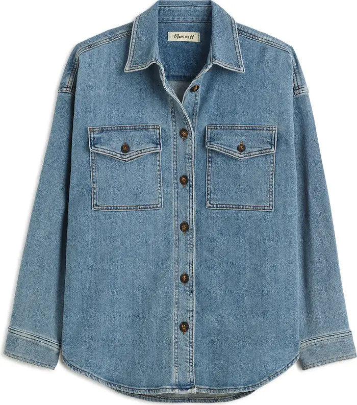 Denim Long-Sleeve Button-Up Shirt | Nordstrom Rack
