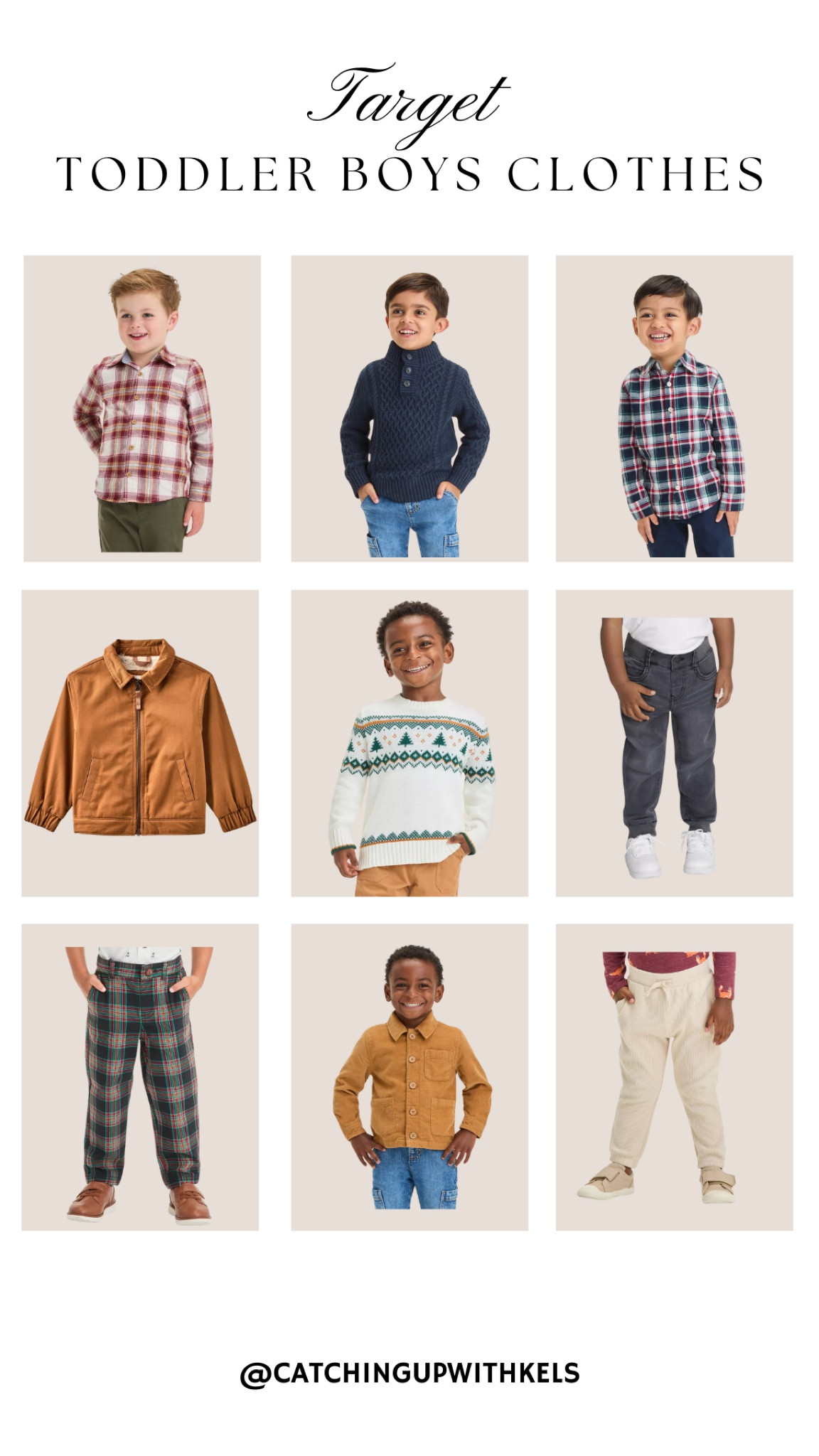 Get your toddler boy holiday-ready with these cozy and stylish outfits from Target! 🍂👦 Perfect for family gatherings, these pieces combine comfort and cuteness for all the season’s festivities. #TargetFinds #ToddlerStyle #HolidayOutfits

#LTKHoliday #LTKSeasonal #LTKKids